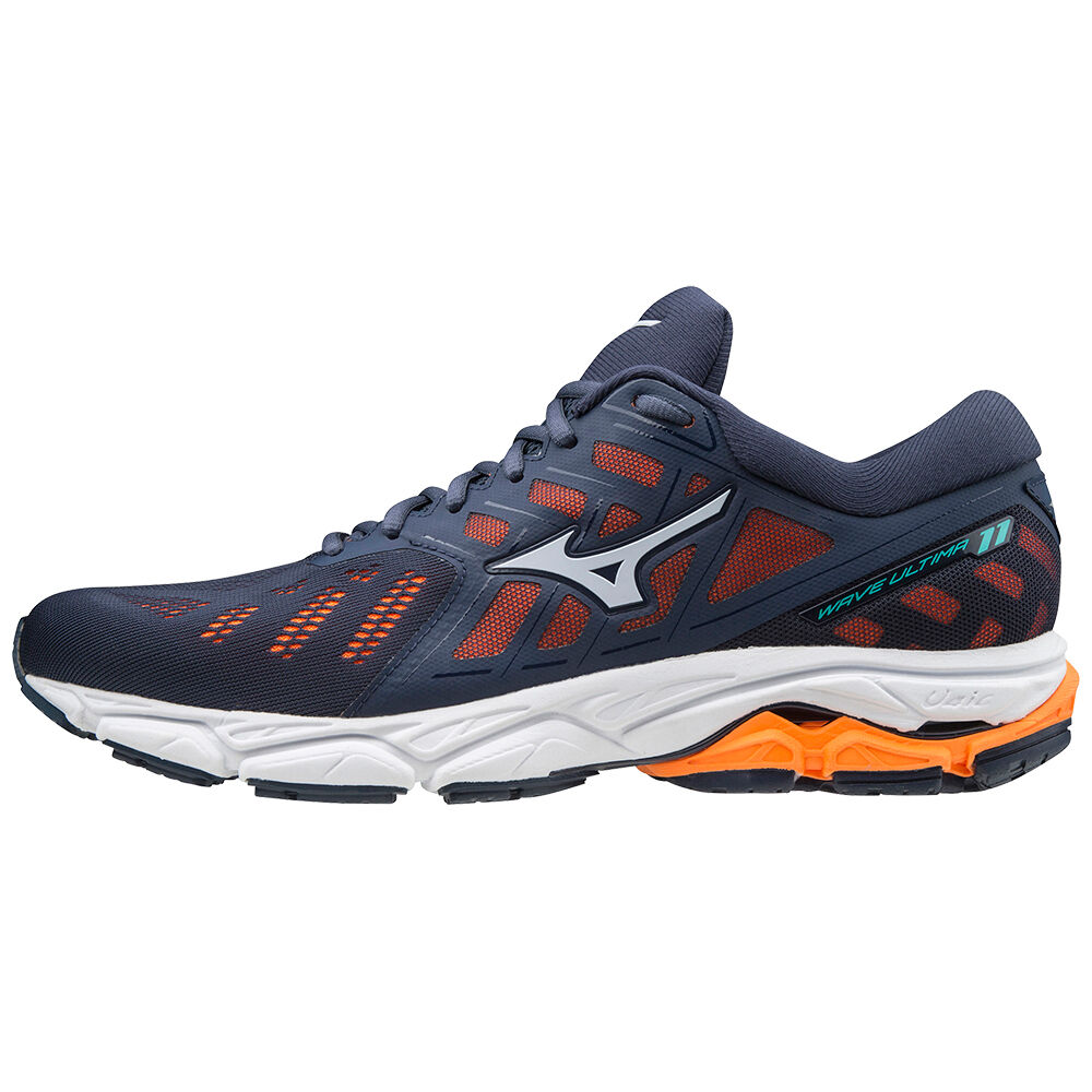 Scarpe Running Mizuno Wave Ultima 11 Uomo - Indaco/Arancioni - 46503-TXDW